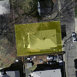 21 Dale St, Newton, MA 02460 aerial view