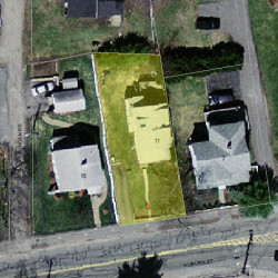 11 Auburn St, Newton, MA 02465 aerial view