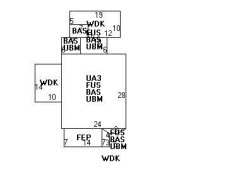 14 Bacon Pl, Newton, MA 02464 floor plan
