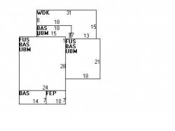 68 Carl St, Newton, MA 02461 floor plan