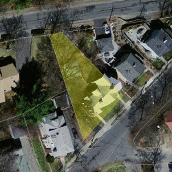 117 Mount Vernon St, Newton, MA 02465 aerial view