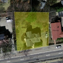 1129 Boylston St, Newton, MA 02464 aerial view