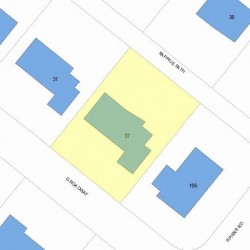 37 Kappius Path, Newton, MA 02459 plot plan