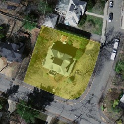 51 Lakewood Rd, Newton, MA 02461 aerial view