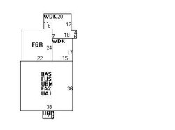 396 Dedham St, Newton, MA 02459 floor plan