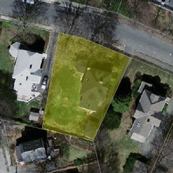 38 Woodbine St, Newton, MA 02466 aerial view