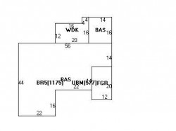 36 Clifton Rd, Newton, MA 02459 floor plan