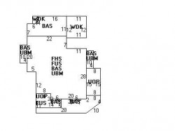 20 Trowbridge Ave, Newton, MA 02460 floor plan