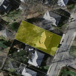 109 Langdon St, Newton, MA 02458 aerial view