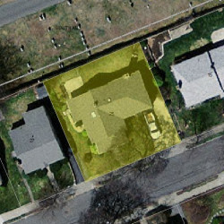 25 Kensington Ave, Newton, MA 02465 aerial view