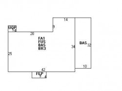 40 Royce Rd, Newton, MA 02459 floor plan