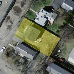 20 Kenneth St, Newton, MA 02461 aerial view