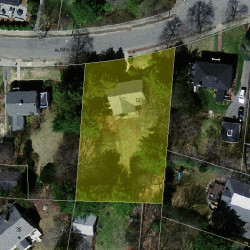 12 Alban Rd, Newton, MA 02468 aerial view