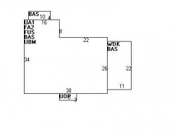 16 Ashton Ave, Newton, MA 02459 floor plan