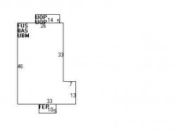 54 Washburn Ave, Newton, MA 02466 floor plan