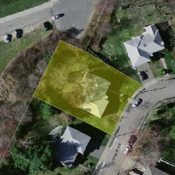 51 Levbert Rd, Newton, MA 02459 aerial view