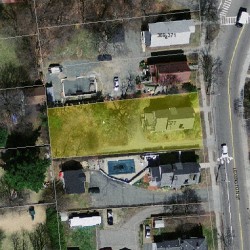 377 Lexington St, Newton, MA 02466 aerial view