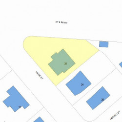 20 Wade St, Newton, MA 02461 plot plan