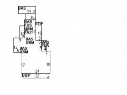 56 Paul St, Newton, MA 02459 floor plan