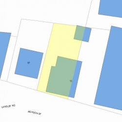 15 Jackson St, Newton, MA 02459 plot plan