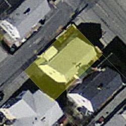 199 Adams St, Newton, MA 02460 aerial view