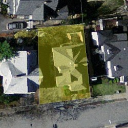 8 Hollis St, Newton, MA 02458 aerial view