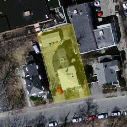 19 Davis St, Newton, MA 02465 aerial view