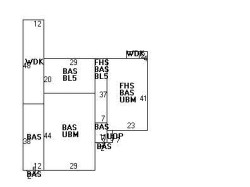 261 Brookline St, Newton, MA 02459 floor plan