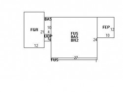 18 Richards Cir, Newton, MA 02465 floor plan