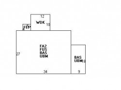 66 Moffat Rd, Newton, MA 02468 floor plan