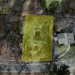 342 Quinobequin Rd, Newton, MA 02468 aerial view