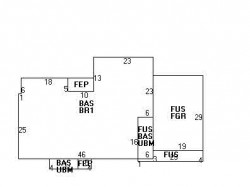 6 Great Meadow Rd, Newton, MA 02459 floor plan