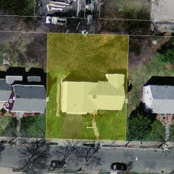 83 Oakdale Rd, Newton, MA 02459 aerial view
