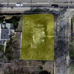 85 Woodcliff Rd, Newton, MA 02461 aerial view