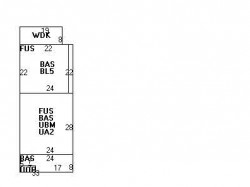 32 Orris St, Newton, MA 02466 floor plan