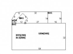 20 Donna Rd, Newton, MA 02459 floor plan