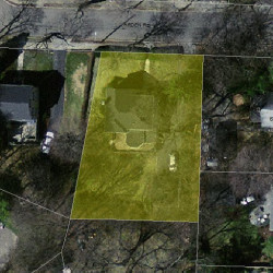 14 Arden Rd, Newton, MA 02460 aerial view