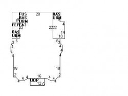 38 Lowell Ave, Newton, MA 02460 floor plan