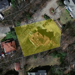 17 Gibson Rd, Newton, MA 02460 aerial view