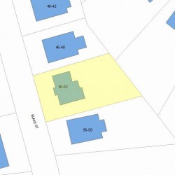 50 Blake St, Newton, MA 02460 plot plan