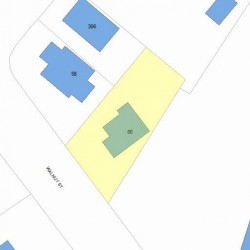 66 Walnut St, Newton, MA 02460 plot plan