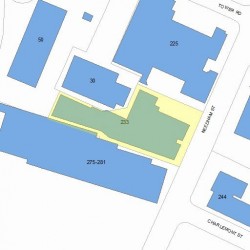 233 Needham St, Newton, MA 02464 plot plan