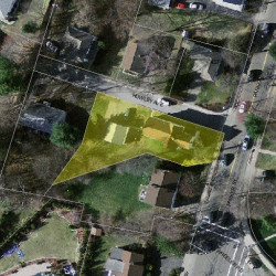 4 Howley Ave, Newton, MA 02459 aerial view