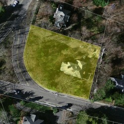 187 Sargent St, Newton, MA 02458 aerial view