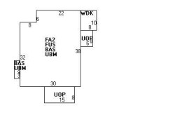 173 Morton St, Newton, MA 02459 floor plan