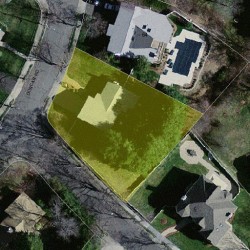 70 Dorcar Rd, Newton, MA 02459 aerial view
