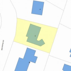 8 Brookdale Rd, Newton, MA 02460 plot plan