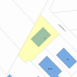 10 Wiltshire Ct, Newton, MA 02458 plot plan