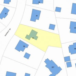 50 Manemet Rd, Newton, MA 02459 plot plan