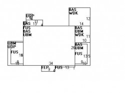 54 Bishopsgate Rd, Newton, MA 02459 floor plan